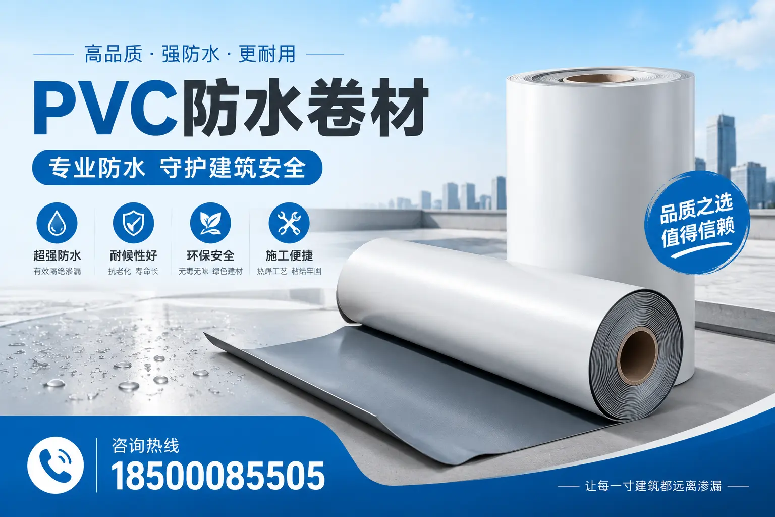 朔州地区pvc防水卷材的市场现状与发展趋势
